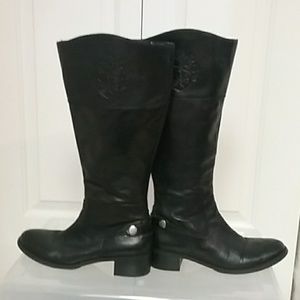 Etienne Aigner Boots Knee Length Wide Shaft 7.5M